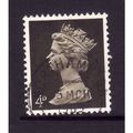 GREAT BRITAIN 1968 SG 732 4d DEEP OLIVE BROWN O...