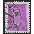 Mi 118: 20 s. violet-purple Definitive Stamp: P...