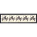 2124 4.9c Buckboard Very Fine MNH Dry Gum PNC 4...