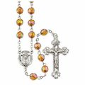 November Birthstone, Topaz Rosary with Two Free...