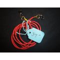 Gold plated 39" red cotton driving reading sung...