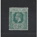 LeewardIslands.SG59 1/2d Blue-Green.Mounted Min...