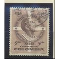 Colombia Stamp Scott #C287, Used