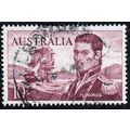 Australia Sg358a 10s Deep Brown Purple (white paper) Very fine used (G184)