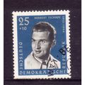 GERMANY EAST 1961 RESISTANCE HEROES 25pf + 10pf...