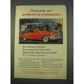 1955 Studebaker Car Ad - Newest of the New!