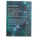 Lord Neptune...POSTCARD POETRY unused vintage p...