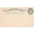 Canada #P10 Postal Card Victoria MINT REPLY Car...