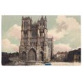AMIENS CATHEDRAL, FRANCE used antique postcard,...