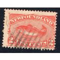 Newfoundland Sg51 2c orange-vermillion fine use...