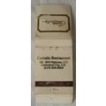 Matchbook Cattails Restaurant, Highway 111, Cat...