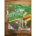 New Sealed Vintage Window Insulating Felt Strip...