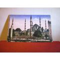 LA MOSQUE D' AHMED, CONSTANTINOPLE, TURKEY unus...