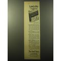 1960 Harper & Brothers Book Advertisement - The Good Years by Walter Lord
