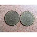 1979g 10 Pfennig Germany Coin