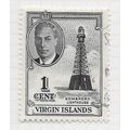 VIRGIN ISLANDS BRITISH 1952 KG6 SOMBERO LIGHTHO...