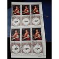 central african republic stamps sheet 1969