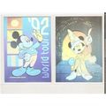 DISNEY COLLECTOR CARDS ' 2 HOLOGRAM cards DOUBL...