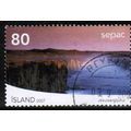 2007 Iceland Sc# 1120a used - SEPAC Waterfall 80kr