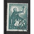 PORTUGAL 1952 1e BLUE ST FRANCIS XAVIER SG1075 ...