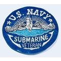 US NAVY SUBMARINE VETERAN HAND EMBROIDERED NEW ...