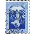MALTA, Central Altarpiece, Collegiate Parish Ch...