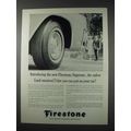 1963 Firestone Supreme Tire Ad - Safest and Smartest