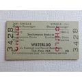 BR Southampton Docks-Waterloo Child Ticket