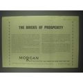 1954 Morgan Refractories Ad - The bricks of prosperity