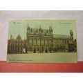 PLACE du BOURG, BRUGES used antique postcard 19...