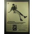 1970 General Motors Ad - All week long, Wayne Daniel works out fuel problems