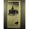 1959 Lehigh Office Furniture Ad - Ward Bennett ...