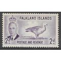 FALKLAND ISLANDS 1952 KG6 2d UPLAND GOOSE BIRD ...