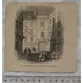 1860s engraving - Old Trinity House