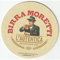 BEER MAT - MORETTI (ITALY) - BIRRA MORETTI L'AU...