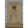 1965-66 Ipstones & District Darts League Rule B...
