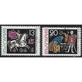 Mi 1798/9: Bulgarian-Danish Stamp Exhibition: F...