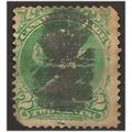 Canada 1868 SG57a 2c Pale Emerald Green Good Us...