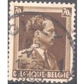 Belgium 1936 - SG745 - 70c brown - King Leopold...