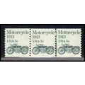 1899 5c Motorcycle Fine MNH Dry Gum PNC 2/3 PA2282