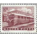 HUNGARY, RAIL, Diesel Train, violet-brown 1963, 170Ft