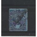 Zanzibar.SG281 6c Purple/Blue.Fine Used.Jul24e