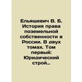 Yelyashevich V. B. History of Land Property Law...