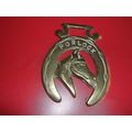 HORSE BRASS / PORLOCK HORSE SHOE SHAPE (03/01)