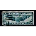 USA 1939 SG A 852 30c AIR BLUE WINGED GLOBE FIN...