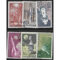 1962 Michel 1329/1334 - #3 cancelled - SPACE