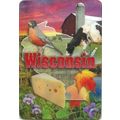 Wisconsin 3D Fridge Magnet