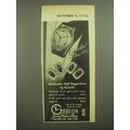 1946 Gubelin Watch and Cuff Links Ad - Distinctive gift suggestions by Gubelin