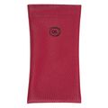 Soft Faux Leather Spring Snap Top Glasses Case ...