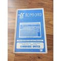 1962/63 Romford vs Cambridge United - Southern ...